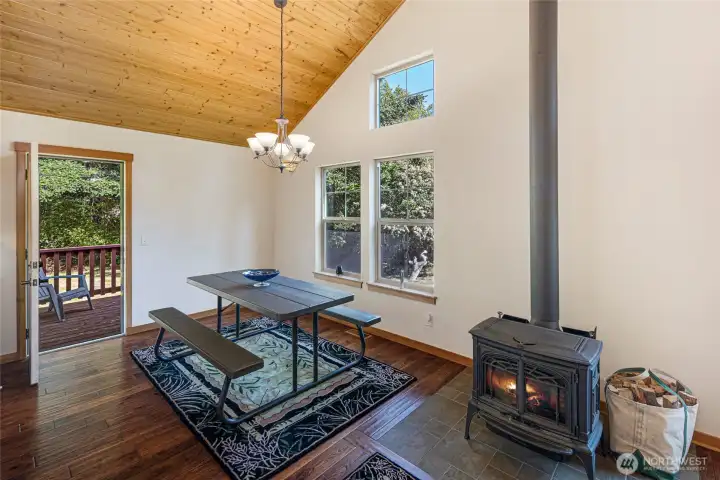 Spacious and inviting for everyday dining and special gatherings
