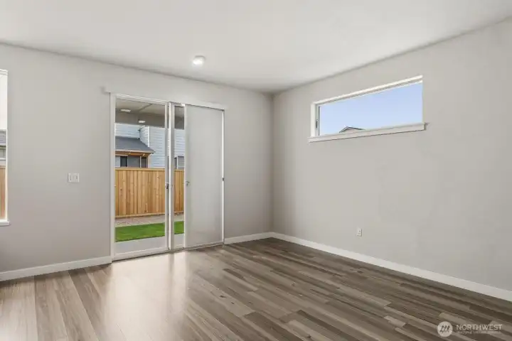 Dining area - virtually removed furniture