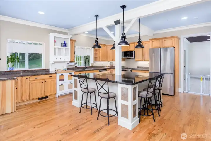 Thoughtfully designed kitchen