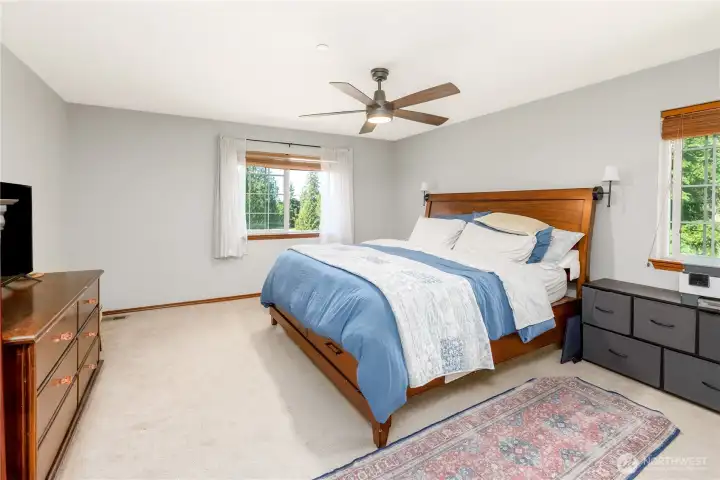 Spacious Primary Bedroom