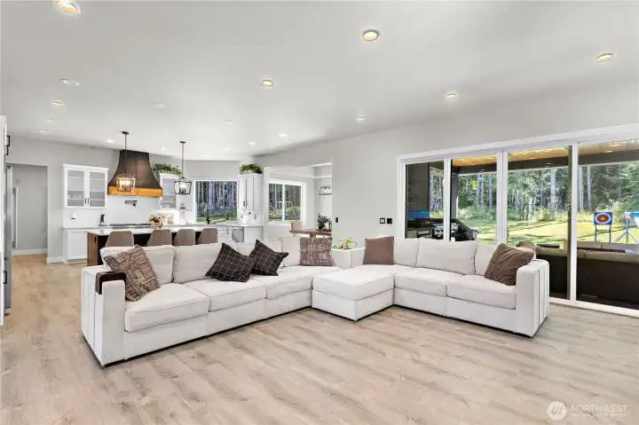 Open to Kitchen