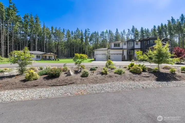 Both homes in view