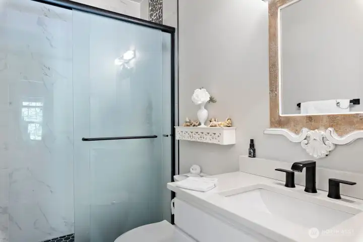 1 of 2 bathrooms