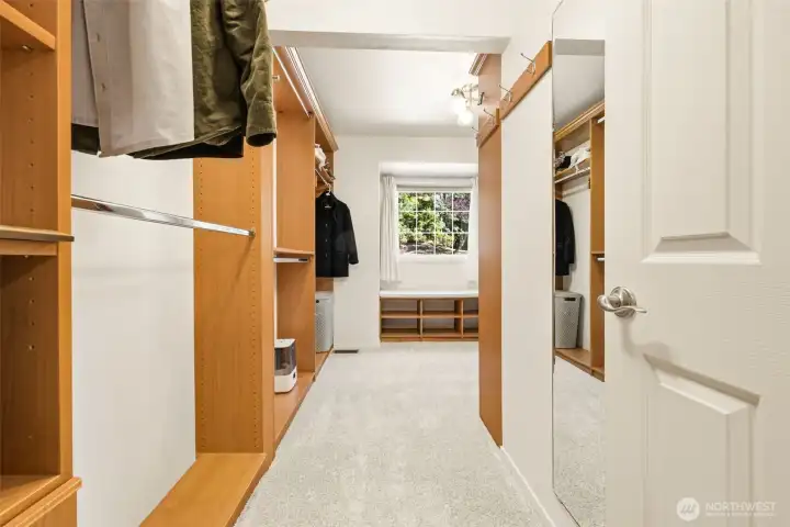 Primary Walk-in Closet
