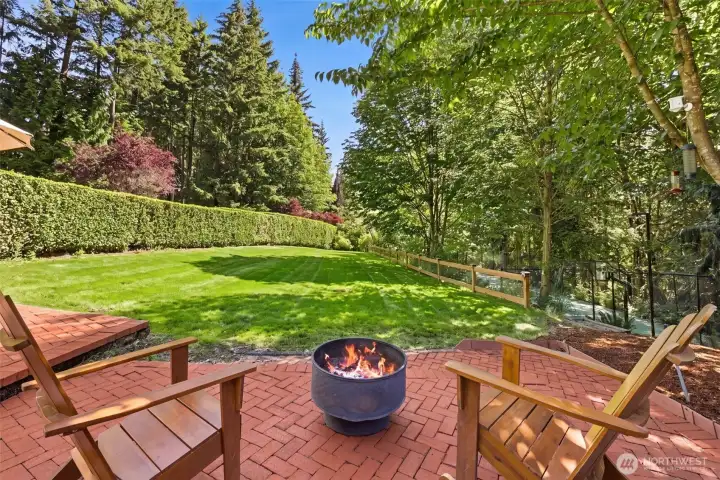 Spacious, Flat yard