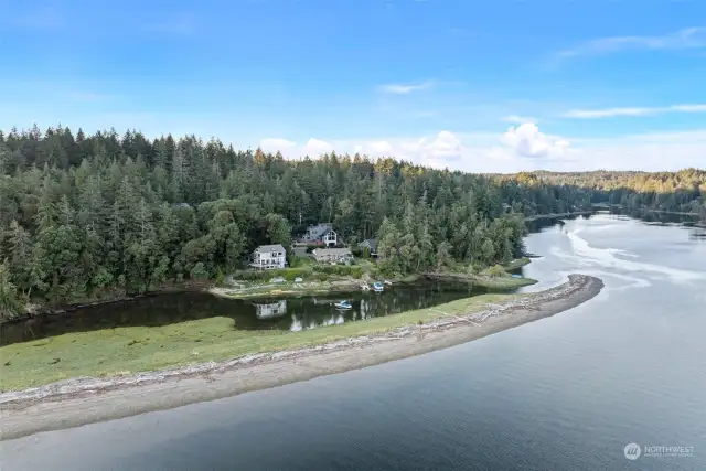 Perched above the other homes in the neighborhood makes this a great spot for taking in the beauty that surrounds you.