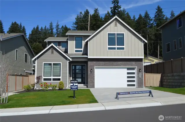Example of the Americano floor plan to be located at 9507 38th Street E