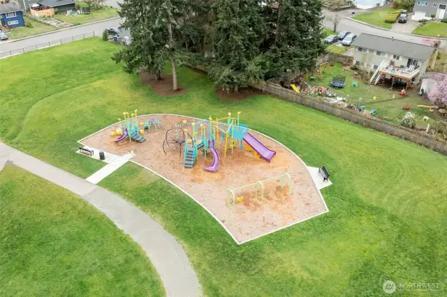 Steps to the park