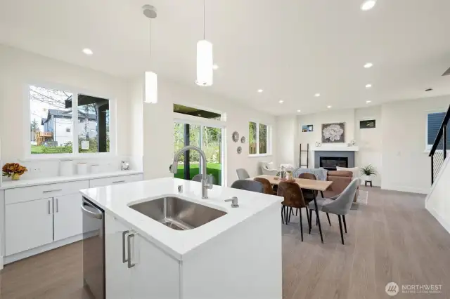 A great kitchen for entertaining