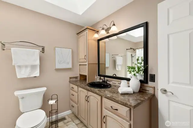 Hall bath