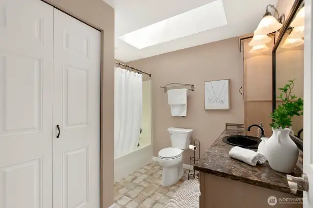 Hall bath