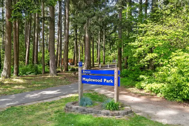 Walk trail to park