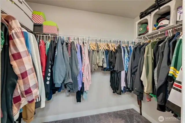 Walk in closet.