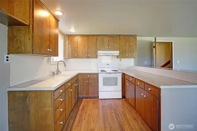 Lower level kitchen