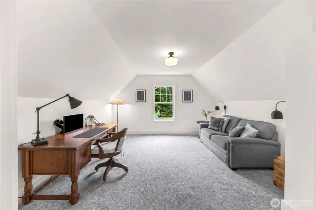 Upper office, exercise room, craft room use your imagination.