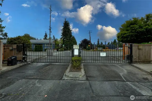 Gate from inside