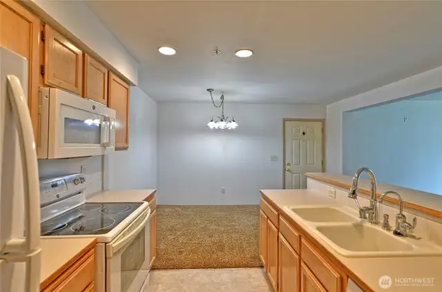 Kitchen Facing Dining Room