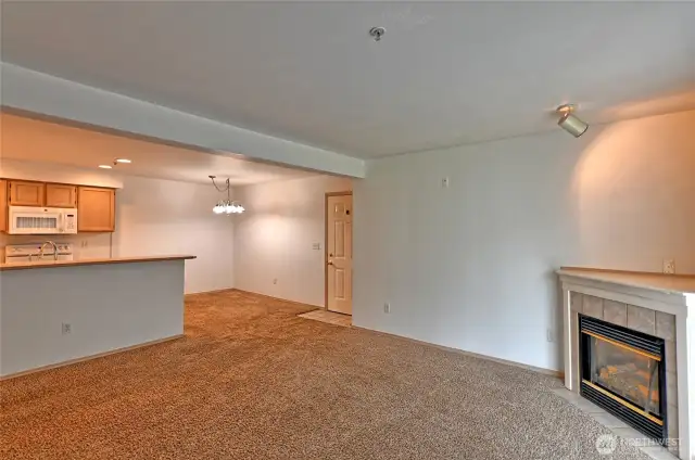 Living Room facing Kitchen