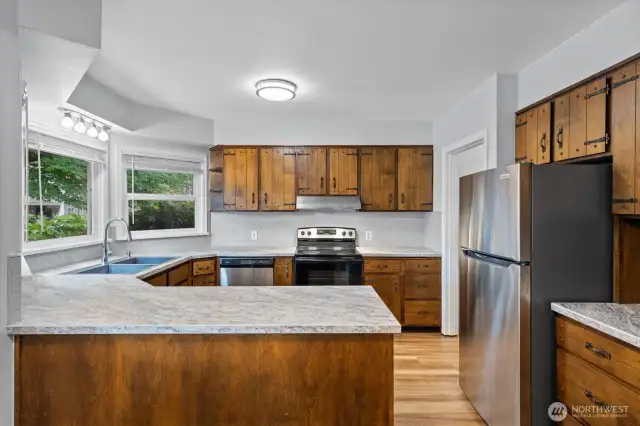 Kitchen with Eating Area
