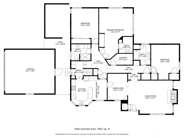 Main Level Floor Plan