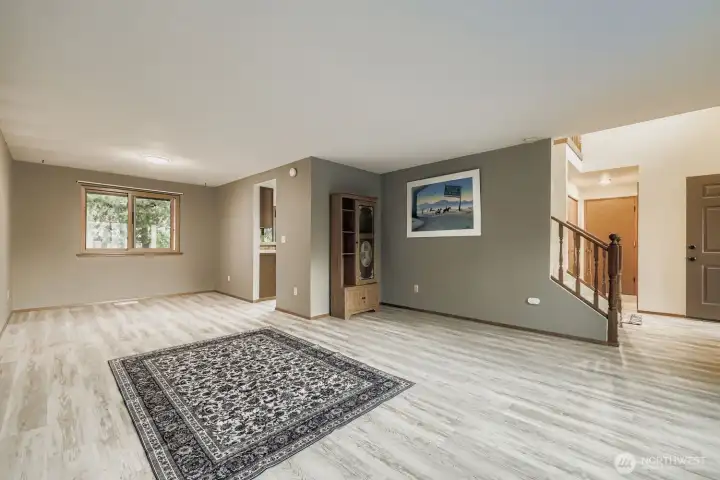 Bright and spacious formal living room