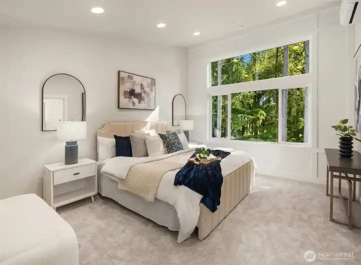 Primary suite with sweeping territorial views.