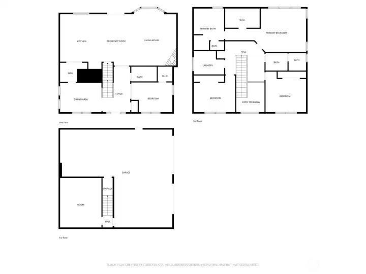 Floor plans are helpful! Let's go outside and take a look around.