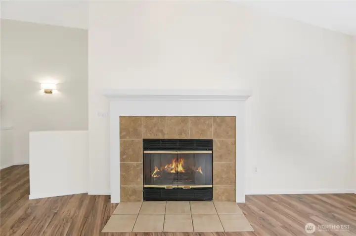 Living Room- Fireplace