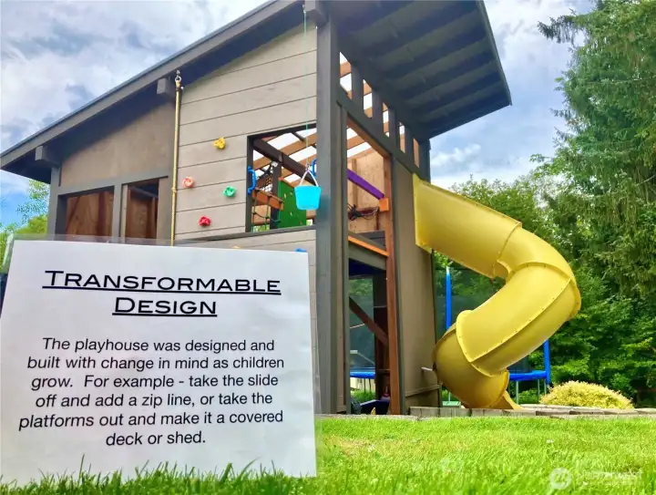 Transformable playhouse!