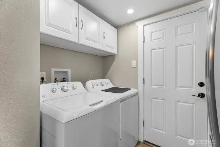 Washer and dryer to stay