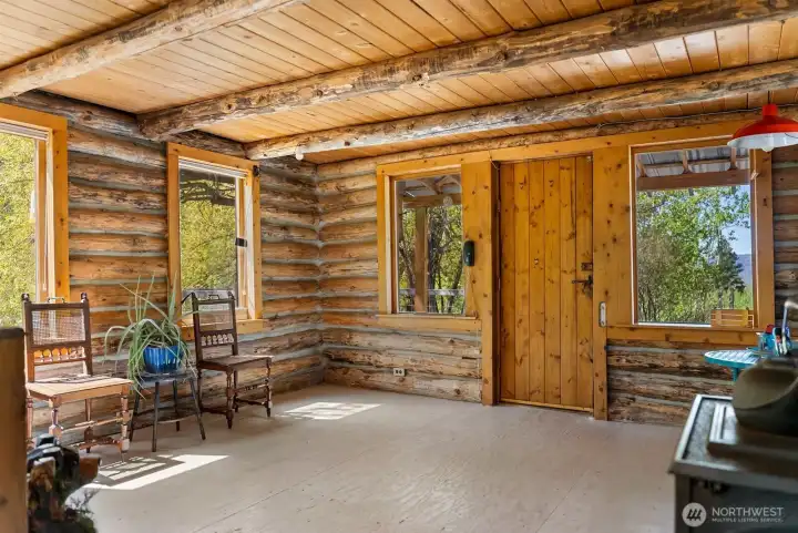 Main level includes Kitchen, dining and living area.