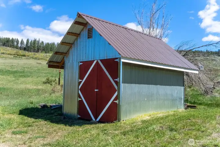 Outbuilding for your gear and things.