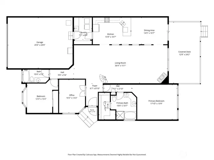 Main Level floorplan. Main Level floorplan.