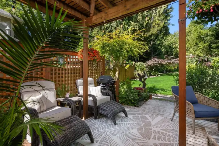 Feels like a vacation every day! This inviting patio opens to the beautifully landscaped backyard, creating a private retreat where you’ll find yourself relaxing, entertaining, and enjoying the outdoors year-round. Feels like a vacation every day! This inviting patio opens to the beautifully landscaped backyard, creating a private retreat where you’ll find yourself relaxing, entertaining, and enjoying the outdoors year-round.