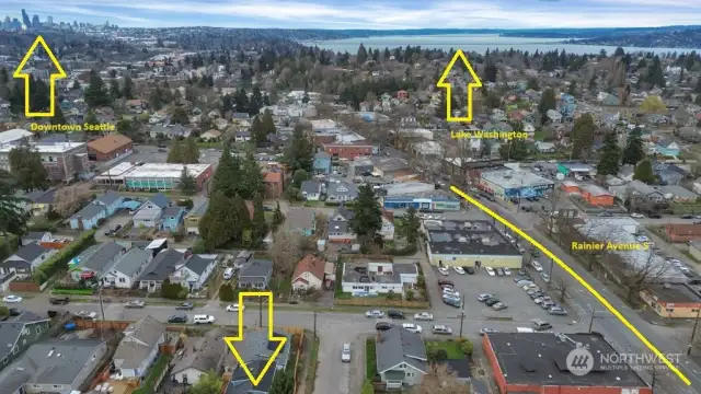 This home is close to it all! Columbia City is a thriving neighborhood close to Lake Washington, Seward Park, Downtown Seattle, Shopping and Schools.