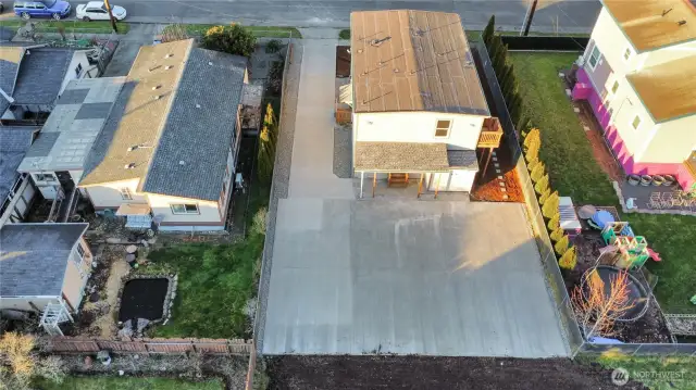 Plenty of parking and each unit with its own entrance
