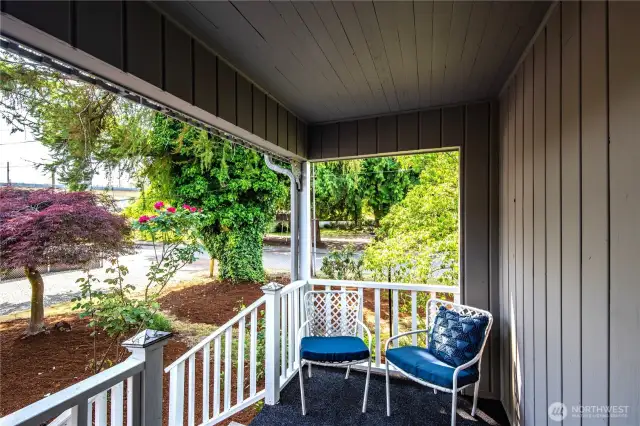 This is a lovely spot to enjoy the outside any time of the year.