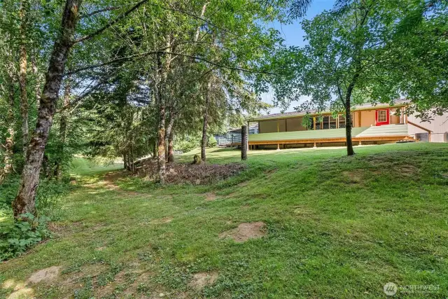 View from Covered Deck