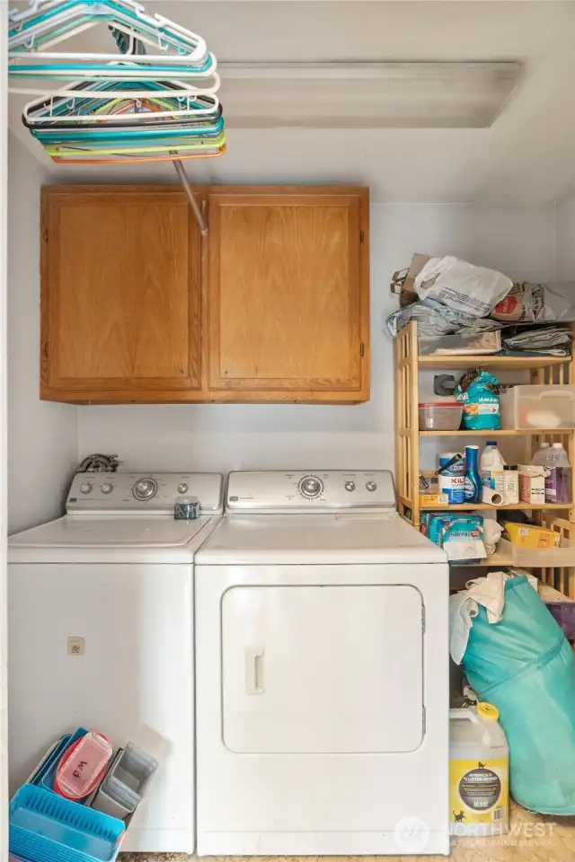main floor laundry