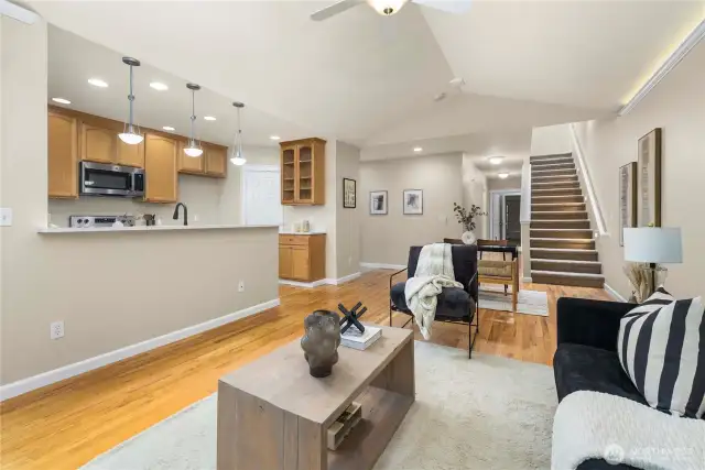 Thoughtfully designed kitchen with plenty of storage