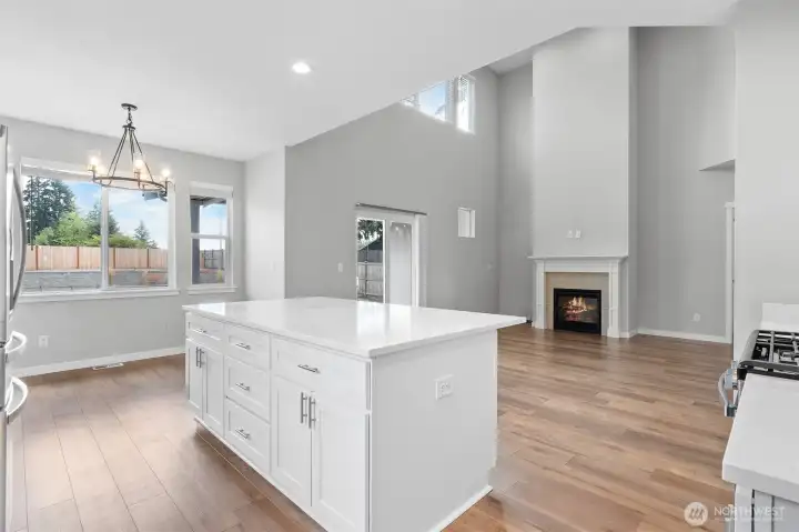 And don't forget the views you get of your beautiful living area and backyard!