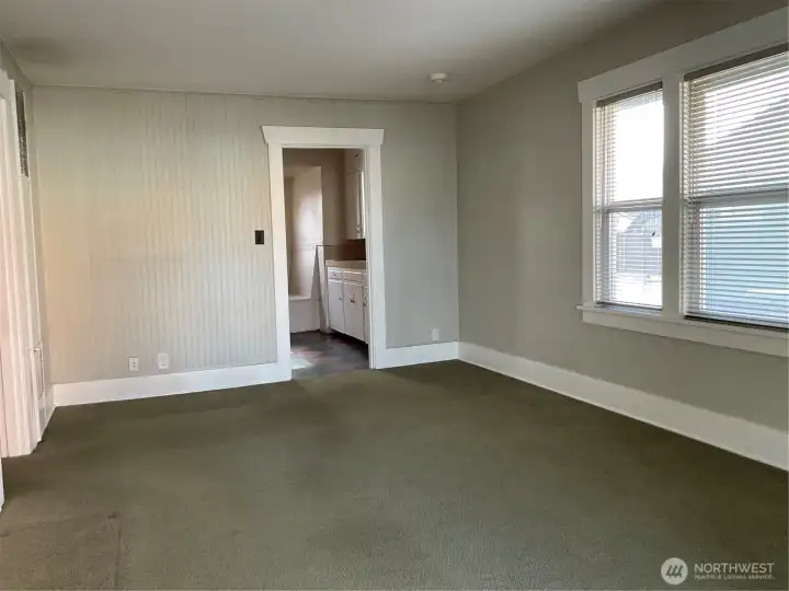 Living area from front door