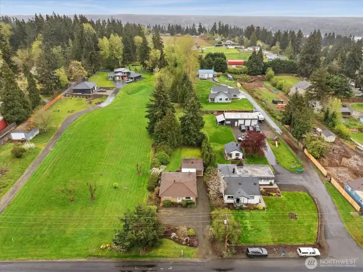 almost an acre of opportunity!