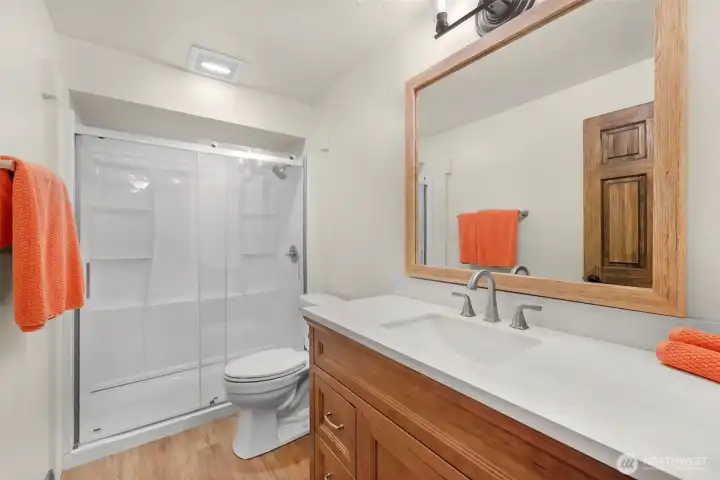 Downstairs MIL 3/4 bath