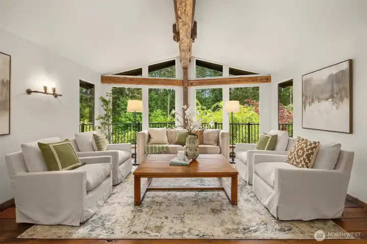 Vaulted ceilings