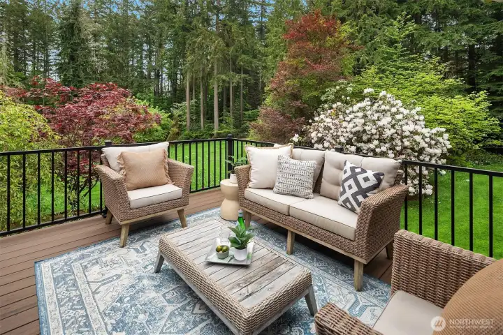 Grand front deck