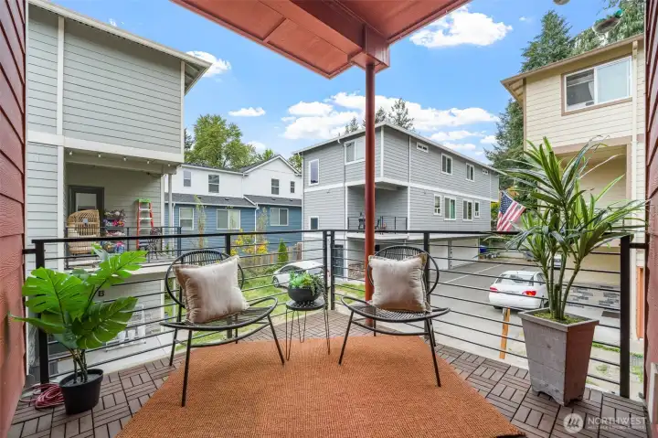 Outdoor patio oasis