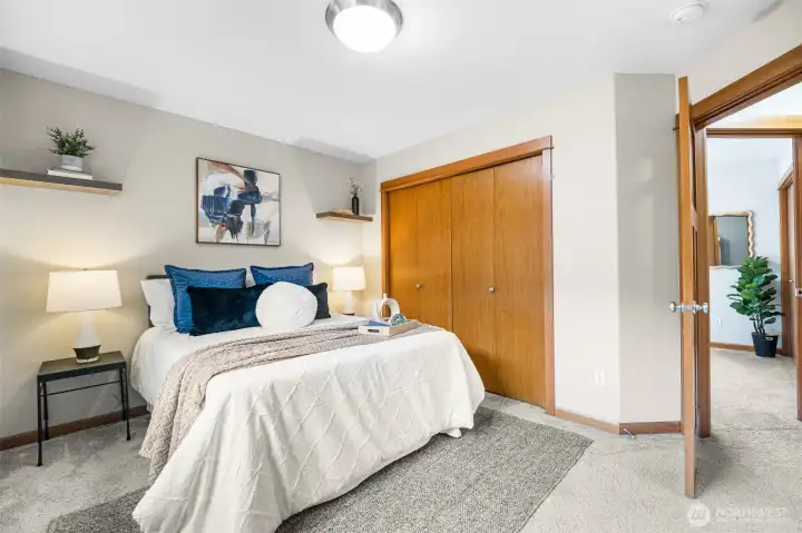 Primary Bedroom, Closet and Hallway