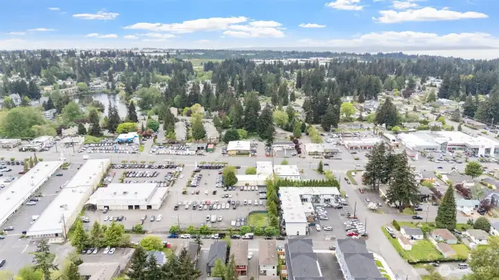 Bird's Eye View from East