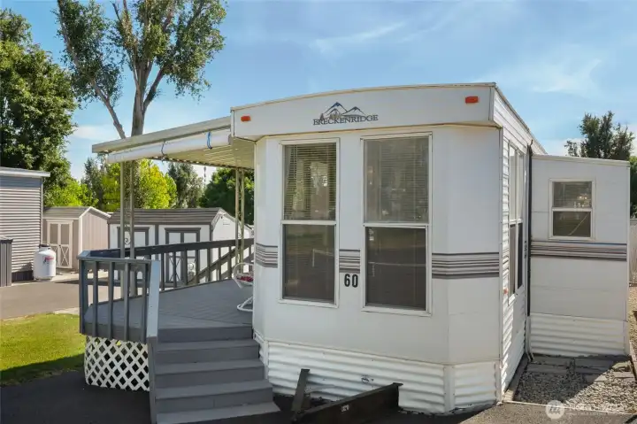 Well-maintained Brenkenridge travel trailer ready for immediate enjoyment.